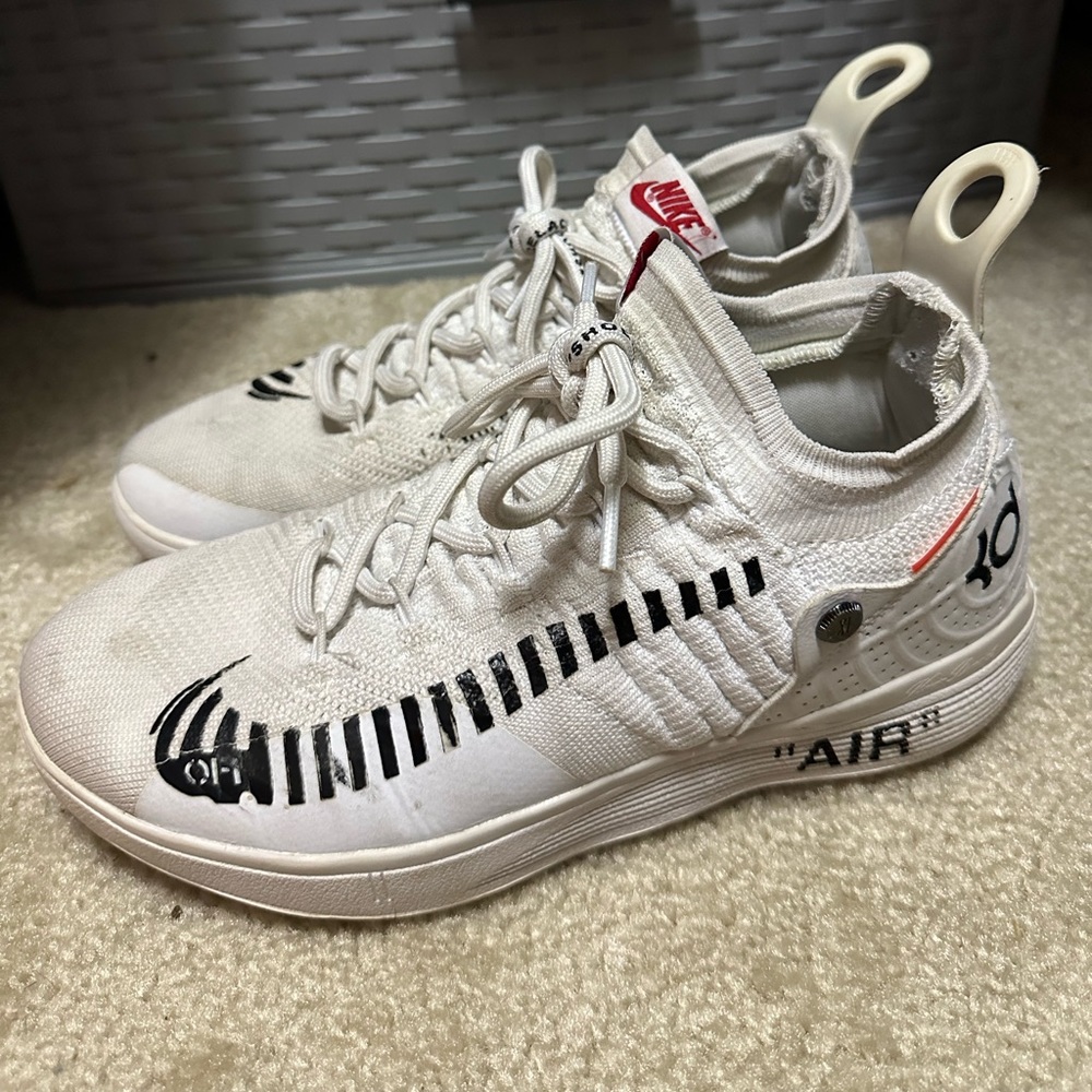Nike basketball shoes, worn one season